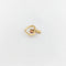 Pendentif Pendentif coeur en or jaune, diamant et rubis 58 Facettes 32309