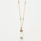 Collier Collier or jaune Pendentif Cristal de roche 58 Facettes 1589