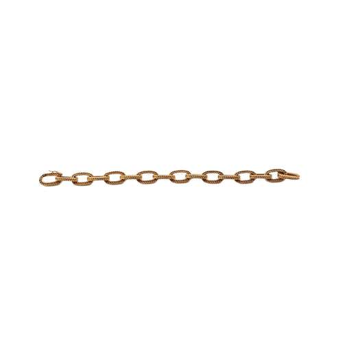 Collier Bracelet chaîne en or jaune 58 Facettes