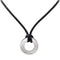 Pendentif Dinh Van Pendentif Cible Or blanc 58 Facettes 3502005RV
