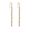 Boucles d'oreilles Boucles d'oreilles pendantes avec diamants, saphirs et tanzanite 58 Facettes 33053