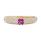 Bracelet Bracelet Van Cleef & Arpels or jaune, diamants, saphirs roses. 58 Facettes 33628