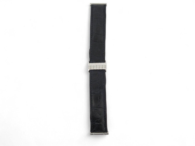 Montre montre BOUCHERON solis or 18k & acier bracelet croco autruche quartz 58 Facettes 270502