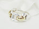 Bague 52 Bague Hermès Chaîne d'Ancre en or et argent 58 Facettes 33489