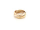 Bague 53 vintage bague CARTIER trinity mm 3 ors or 58 Facettes 263552