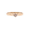 Bague 55.5 Bague Solitaire Diamant or jaune 58 Facettes