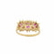 Bague Bague en or jaune avec rubis et diamants 58 Facettes