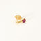 Boucles d'oreilles Boucles d'oreilles en or jaune, rubis et diamants 58 Facettes B250485