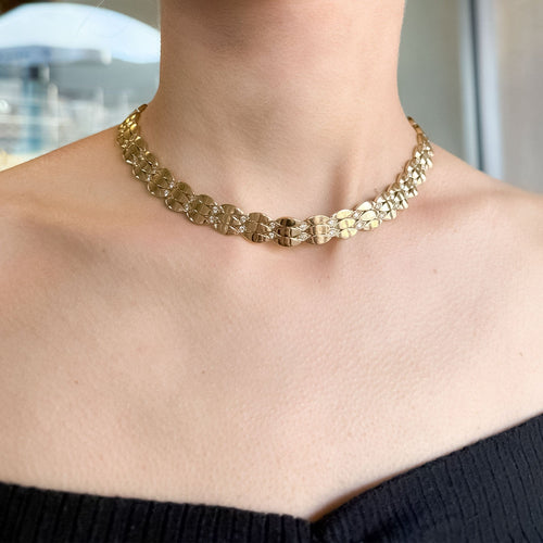Collier CARTIER - Collier Navette en or et diamants 1996 58 Facettes 22721