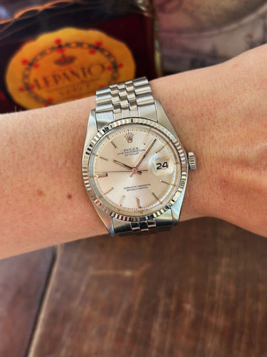 ROLEX - Montre Datejust 1601 Sigma – Cadran Silver – 1973