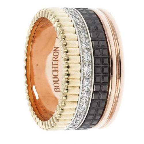 Bague Boucheron Bague Boucheron 'Quatre Classique' Large 58 Facettes 4270