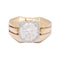 Bague 58 Bague chevalière or, diamant. 58 Facettes 34018