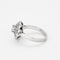 Bague 53 Bague marguerite or blanc et diamants 58 Facettes EPI1066