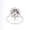 Bague Bague Marguerite Vintage en Or 18 Carats, Saphir Naturel et Diamants 58 Facettes 382