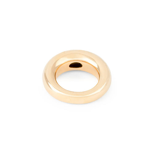 Bague 51.5 Bague jonc de la Maison Chaumet ornée de diamants 58 Facettes 1