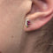 Boucles d'oreilles Boucles d'oreilles en or jaune rubis et diamants 58 Facettes 31515