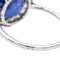 Bague Bague Platine Saphir 58 Facettes 3672192CN