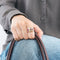 Bague 54 Bague Tank or jaune et gris, rubis et diamants 58 Facettes MEA4439