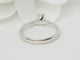 Bague 54 Bague solitaire en or blanc et diamant 0.41 ct 58 Facettes 31200