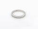 Bague 51 bague TIFFANY & CO alliance setting platine diamants 58 Facettes 260268