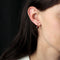 Boucles d'oreilles Boucles d'oreilles dormeuses grenats 58 Facettes 25-096