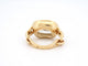 Bague 51 bague POIRAY indrani en or jaune prasiolite 58 Facettes 259580