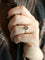 Bague 55 Bague Napoléon III or jaune améthyste perle 58 Facettes J600