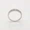 Bague 56 Alliance en or et diamants 58 Facettes
