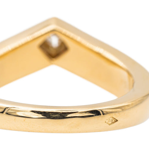 Bague 52 Cartier Bague Solitaire Triandre Or jaune Diamant 58 Facettes 3402574RV