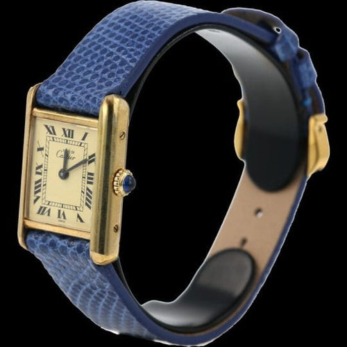 Montre Cartier Montre Tank Vermeil 58 Facettes MT42341