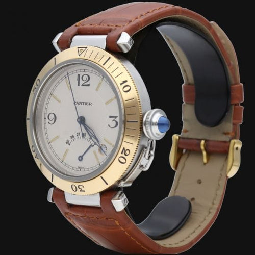 Montre Cartier Montre Pasha Power Reserve 58 Facettes MT42144