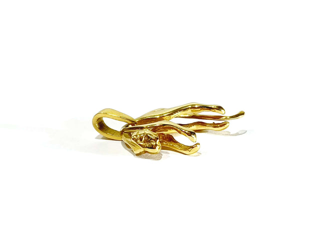 Pendentif Pendentif Guépard or jaune 58 Facettes