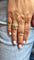 Bague 55 Bague 2 ors et diamants 58 Facettes