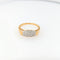 Bague 54 Bague en or jaune 21 diamants 58 Facettes 29033