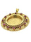 Pendentif Pendentif en or jaune avec pièce de 20 francs français 1898 et rubis 58 Facettes