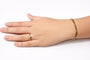 Bague 57 Bague solitaire en or jaune avec un diamant naturel. 58 Facettes 50351
