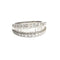 Bague 54 sortija de oro con diamantes 58 Facettes Q210B