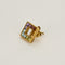 Boucles d'oreilles Boucles d'oreilles en or jaune et quartz de couleurs 58 Facettes REU0798