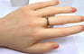 55 Bague en or jaune et saphirs 58 Facettes AB569