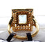 Bague 52 Bague or jaune aigue-marine diamants 58 Facettes