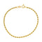 Bracelet Bracelet Maille torsadée Or jaune 58 Facettes 4878422CN