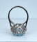 Bague 49 Bague en or blanc 18 carats, aigue marine et diamants 58 Facettes AB495