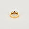 Bague 51 Bague or jaune et rubis 58 Facettes CLA0429