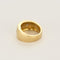 Bague 51,5 Bague jonc en or jaune et diamants 58 Facettes CRE0314