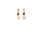 Boucles d'oreilles Créoles or jaune et saphir 58 Facettes Creol.Saph.1693