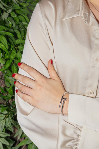 Bracelet Cartier  Bracelet  Juste un clou Or blanc 58 Facettes 4519030RV