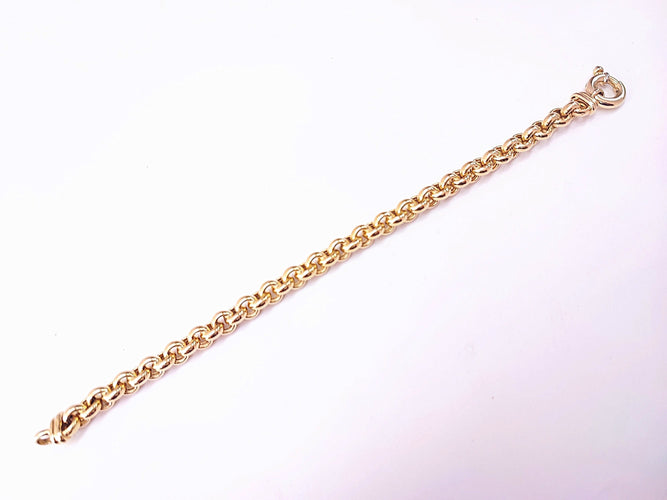 Bracelet Bracelet jaseron or jaune 18 carats 58 Facettes brac.jasron.1469