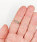 Bague 58 Bague jarretière Art Déco or jaune, diamants taille rose (circa 1920) 58 Facettes A06032