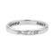Bague 55 Bague Alliance Or blanc Diamant 58 Facettes 3804915CN