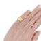 Bague 48 Bague Boucheron "Clou de Paris" or jaune. 58 Facettes 34418